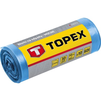 TOPEX Vreće za otpad 240 l 45 mic 10 kom.