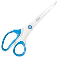 LEITZ Škare uredske WOW Titanium 53192136, 20,5 cm, bijela i svijetloplava, blister