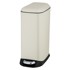 WENKO Krem željezna kanta za smeće s pedalom 20 l Design 
