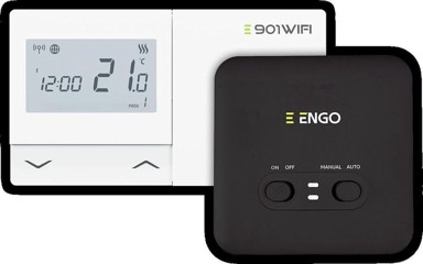 ENGO CONTROLS Termostat E901-Wifi na baterije