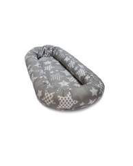 SUPERMAMI Gnijezdo, sivo sa zvjezdicama