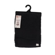 TENDANCE Ručnik Sas, 70x130 cm, crni