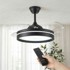 INNOVAGOODS Stropni ventilator s LED svjetlom i sklopivim lopaticama
