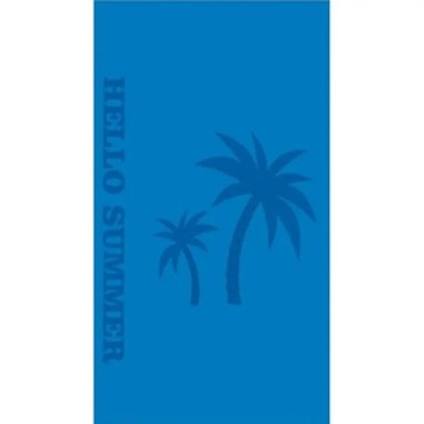 Ručnik za plažu, 70x150cm, palme, plave
