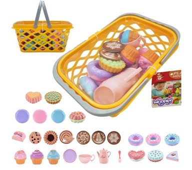 WOOPIE Košara za kupovinu, 26 elemenata