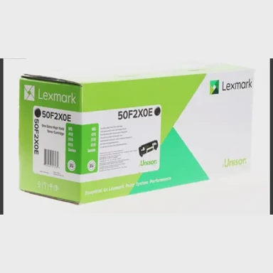 LEXMARK Toner original 502X, crna