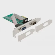 DELOCK PCIe kartica x1 s 2× serijski RS-232