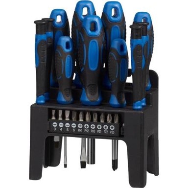 Set odvijača KO-R03000340, u stalku, 21 kom