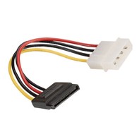 ROLINE Adapter 4-pin Molex (M) na 15-pin SATA (M), naponski, interni