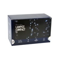 Božićne lampice 1000 LED hladno bijele 22,5 m 8 funkcija compact
