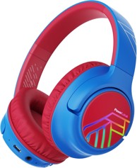POWERLOCUS Dječje Bluetooth slušalice Bobo Kids, plavo-crvene