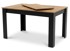 Rastezljivi pravokutni stol, 120 - 160 x 80 cm, za 4 - 6 osoba, craft hrast