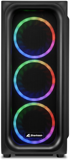 SHARKOON Kućište TK5M RGB, mid tower, ATX, kaljeno staklo, crno