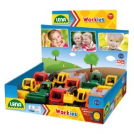 LENA Mini Compact Vozila, sort, 12-14 cm