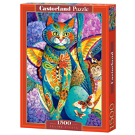 CASTORLAND Puzzle Feline Fiesta, 1500 kom., umjetnost