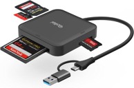 ROLLEI Čitač kartica 4-u-1, USB 3.0 i USB-C, SD, microSD, CF, MS