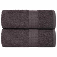 Krpe za pranje ŽABA, 2 kom, 15 x 21 cm, 360 g/m², antracit