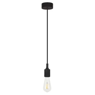 Visilica Roxy RA1412, E27, 1x max 60 W, IP20, crna