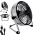 VERKGROUP Stolni ventilator, 22 cm, USB, metalni