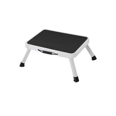SONGMICS Sklopive ljestve, 37,5 x 26,5 x 17,5 cm, bijele
