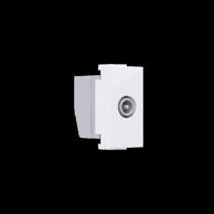 MODYS Utičnica podžbukna TV-RD krajnja bijela