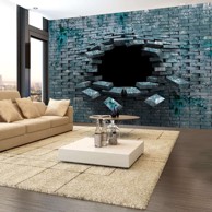 Samoljepljiva foto tapeta Dancing bricks 147x105