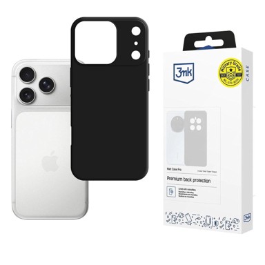3MK Etui Matt Case Pro, iPhone 17 Pro, crni mat