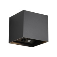 TRIO LED zidna vanjska svjetiljka sa senzorom pokreta s USB (visina 10 cm) Genie 