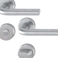 HOPPE Kvaka za vrata Garnitura Essen WC rozeta inox