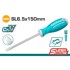 TOTAL Ravni odvijač One-Stop Tools SL6,5x150 mm, crveni