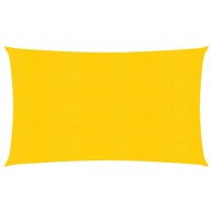 Jedro za zaštitu od sunca 160 g/m² žuto 3 x 6 m HDPE