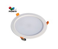 Ugradbena LED lampa X-Light 4 u 1, 18W, RGB + W, 24V, bijela