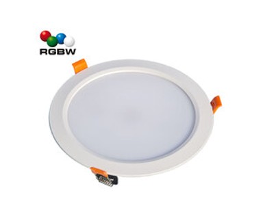 Ugradbena LED lampa X-Light 4 u 1, 18W, RGB + W, 24V, bijela