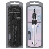 FABER-CASTELL Šestar Dark & Bright 574444 + mine sortirano blister