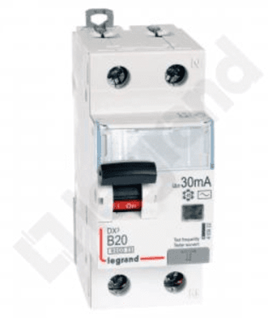 LEGRAND Diferencijalni prekidač 2P 20A B 0,03A tip AC P312 DX3