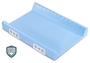 SENSILLO Podloga za presvlačenje, 70 cm, Plava