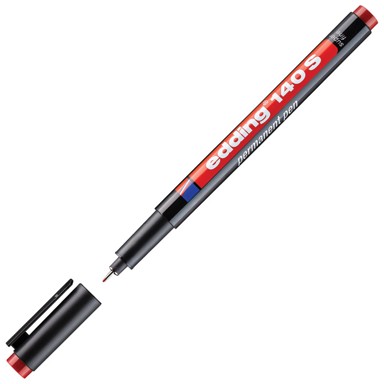 EDDING Marker OHP permanentni 0.3 mm 140 S, crveni