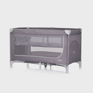 CHIPOLINO Putni krevetić Ariel Cloud, sivi