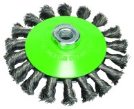 BOSCH Konusna četka, Heavy for Inox, pletena žica
