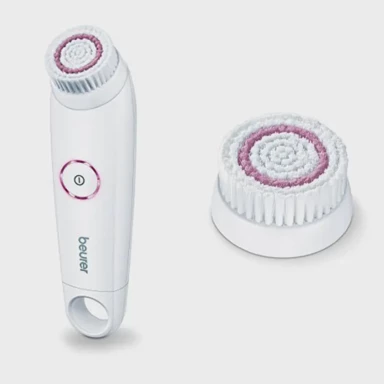 BEURER Četka za čišćenje lica FC 45, bijela, ružičasta