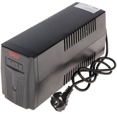 EAST UPS AT-UPS650BK-LED, 650 VA, crna
