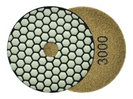 Polirni disk za suho brušenje kamenine, 100 mm, P3000