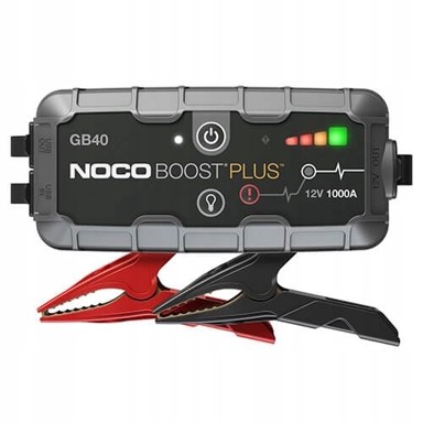 NOCO Pokretač s integriranom 12V/USB baterijom GB40 Boost, 12V, 1000A