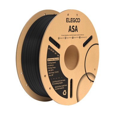 ELEGOO Filament za 3D pisač, ASA – Crni