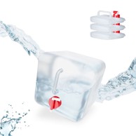 NORTHIX Sklopivi kanister za vodu, sa slavinom, 5 l, 4 kom