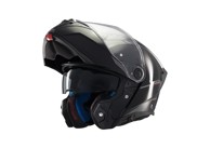 MT HELMETS Kaciga FU404SV Atom 2 SV Solid A1, sjajna crna, M