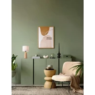 NOVA LUCE Stolna lampa Oby, E27, 12W, natural/bijela