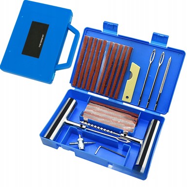 ROSFIX Set za popravak guma, 33-u-1, za automobile/motocikle/SUV