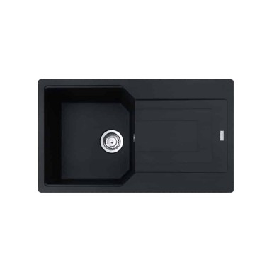 FRANKE Sudoper, Urban UBG 611-86, mat crni