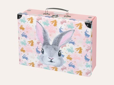Sklopivi školski kovčežić Bunny s okovima